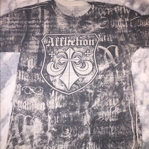 Black & White Affliction T-Shirt